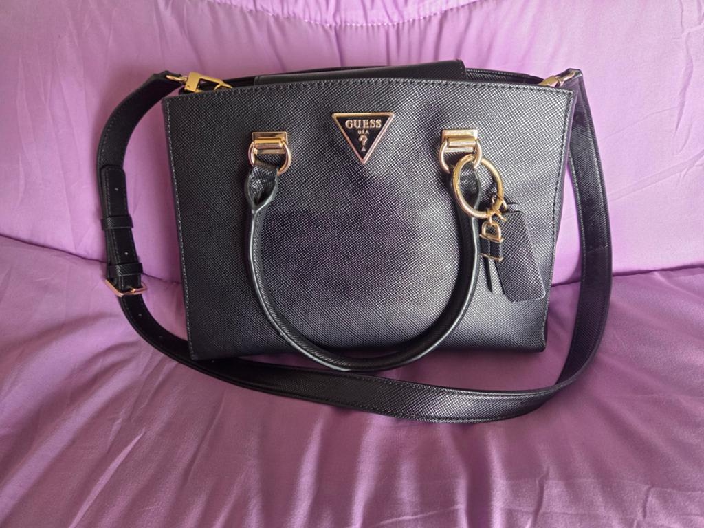 Guess tas, Ophalen, Zo goed als nieuw, Zwart, Handtas