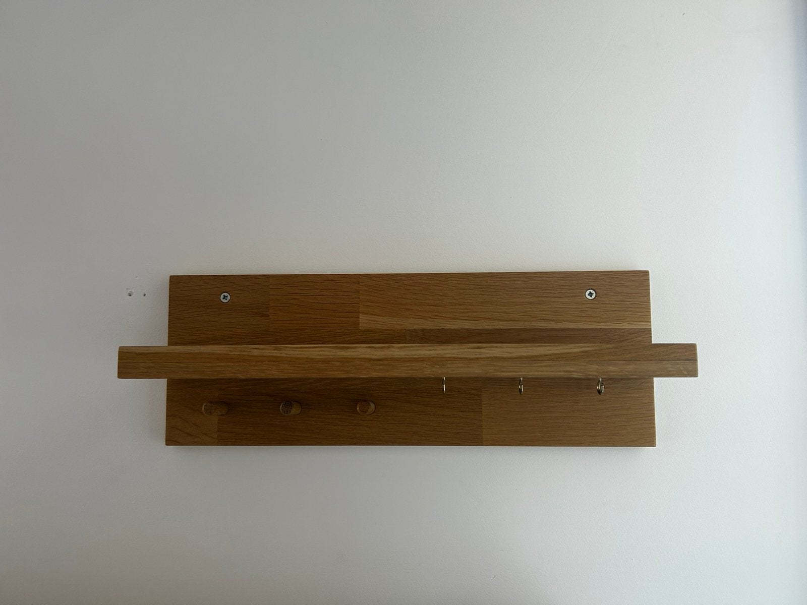 Ikea shelf with hooks and pegs, Ophalen of Verzenden, Zo goed als nieuw