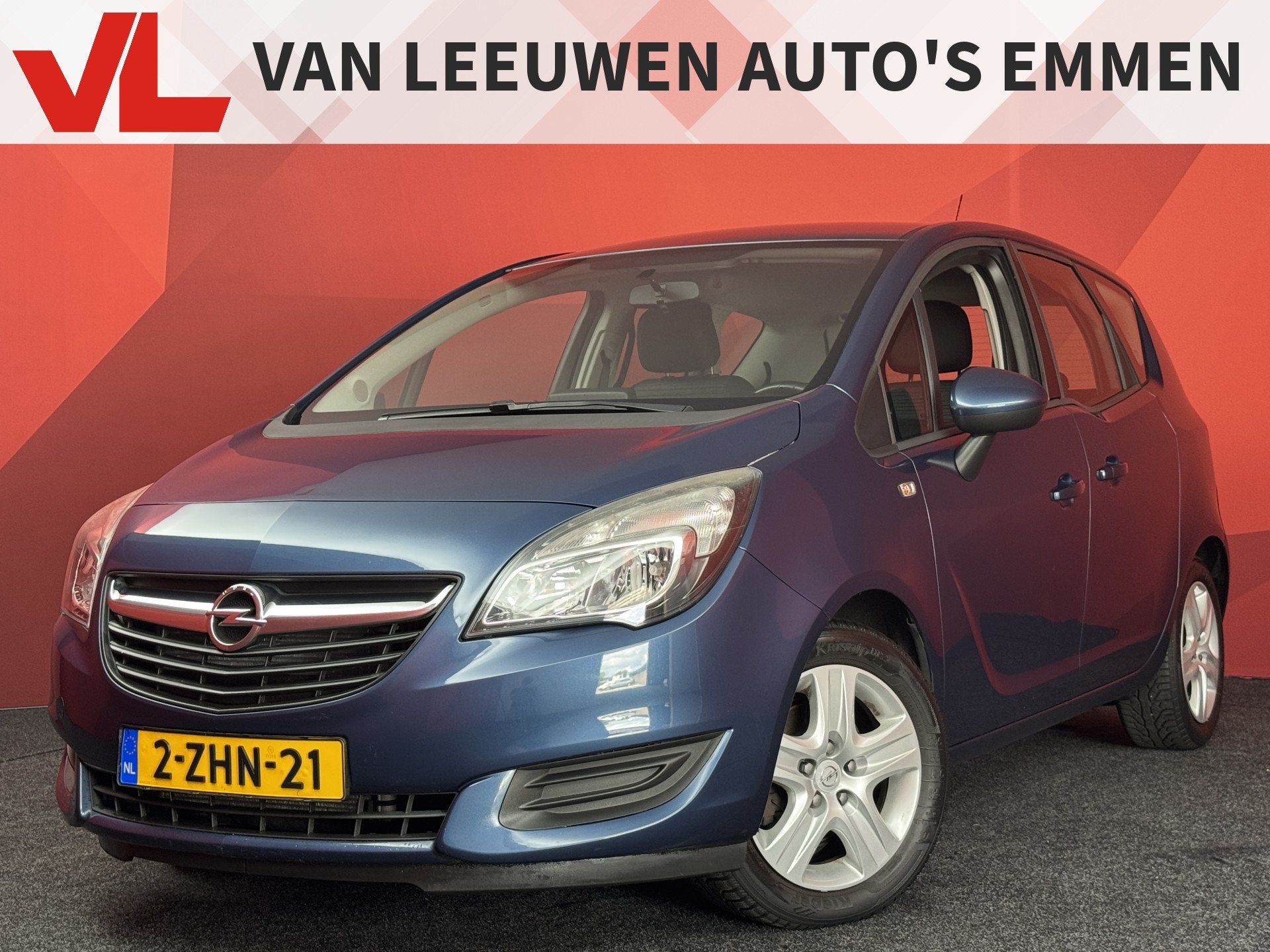 Opel Meriva 1.4 Turbo Berlin | Airco | Navi | Trekhaak, Auto's, Voorwielaandrijving, Stof, Gebruikt, 4 cilinders