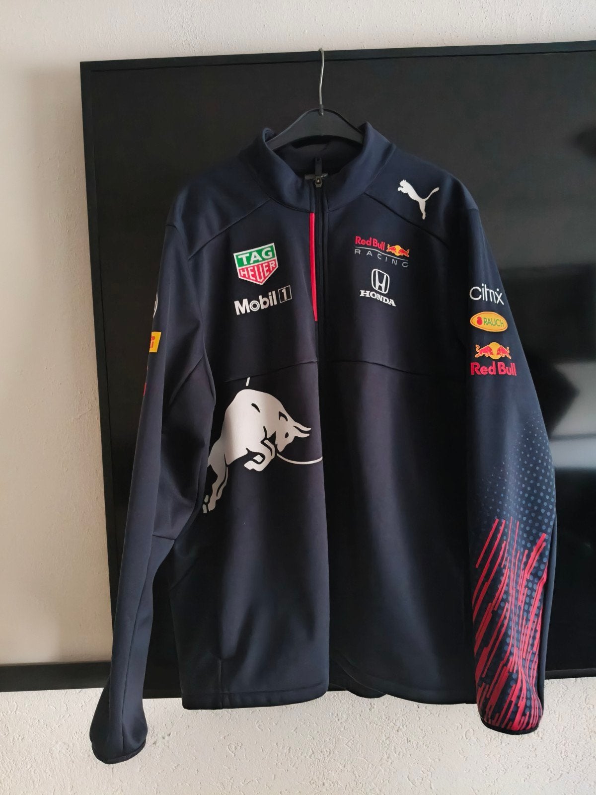 Puma Red Bull Racing Team Softshell Jas Maat XL, Ophalen, Puma, Blauw, Maat 56/58 (XL)