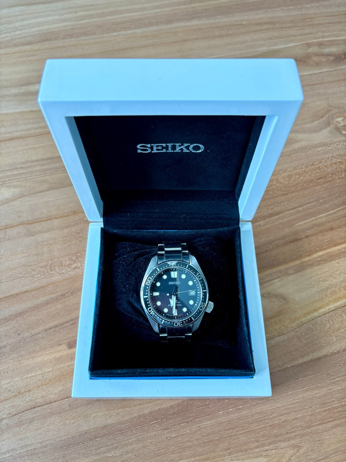 Seiko Prospex SPB077J1 "Baby Marinemaster" Duikhorloge, Sieraden, Tassen en Uiterlijk, Horloges | Heren, Staal, Polshorloge, Nieuw