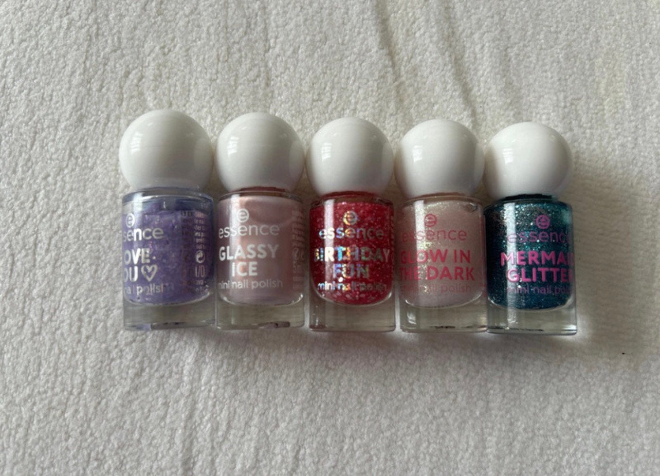 5 nieuw essence mini nagellak, Ophalen of Verzenden, Zo goed als nieuw, Roze