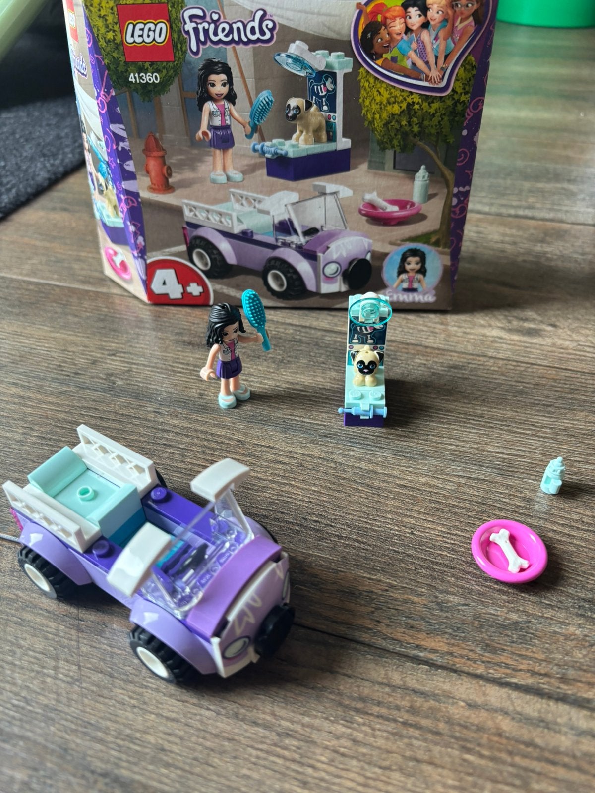 LEGO Friends 41360 – Emma’s mobiele dierenkliniek, Lego, Friends, Ophalen of Verzenden, Zo goed als nieuw