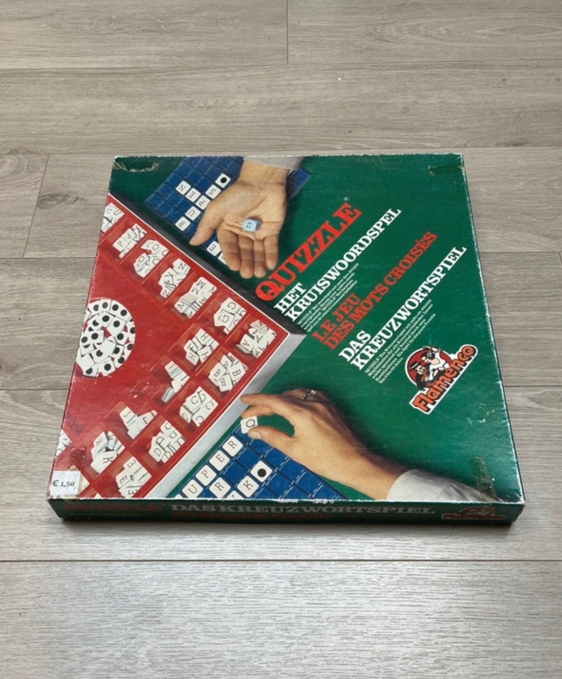 Quizzle: Het Kruiswoordspel, Drie of vier spelers, Ophalen of Verzenden, Gebruikt