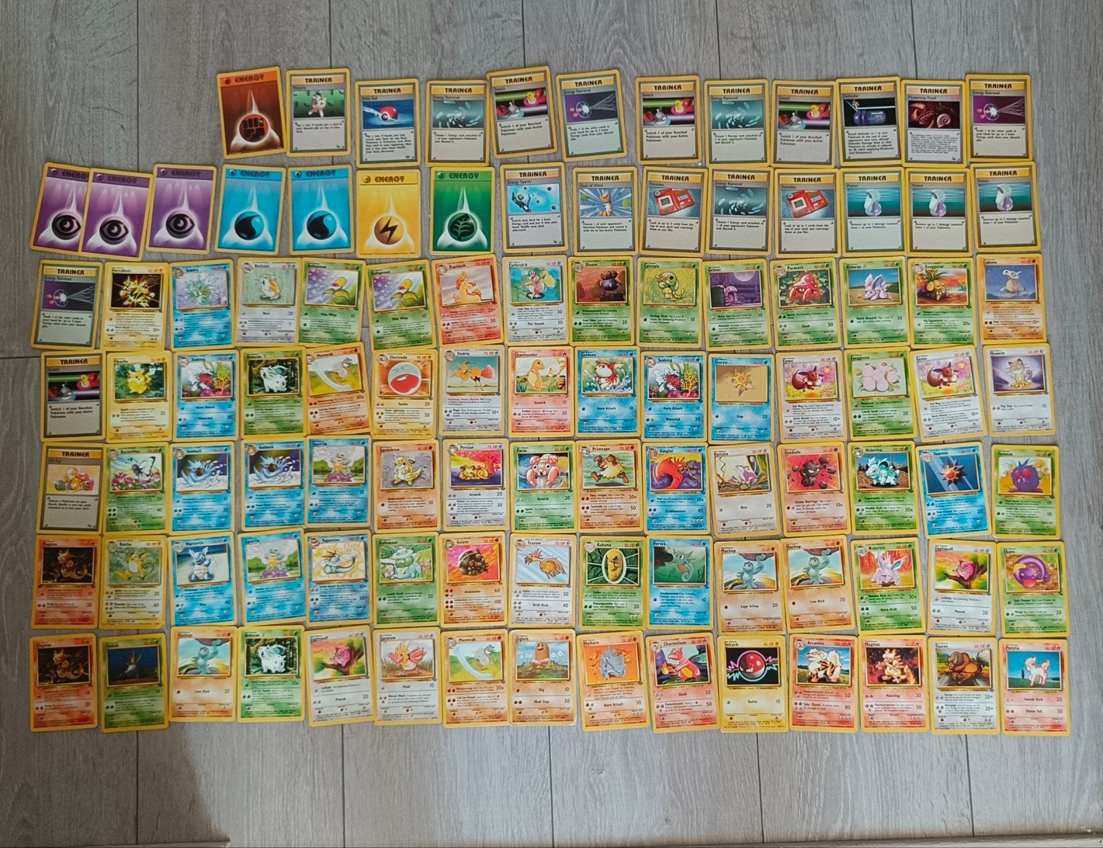 Pokémon kaarten 1999, Ophalen, Gebruikt, Meerdere kaarten