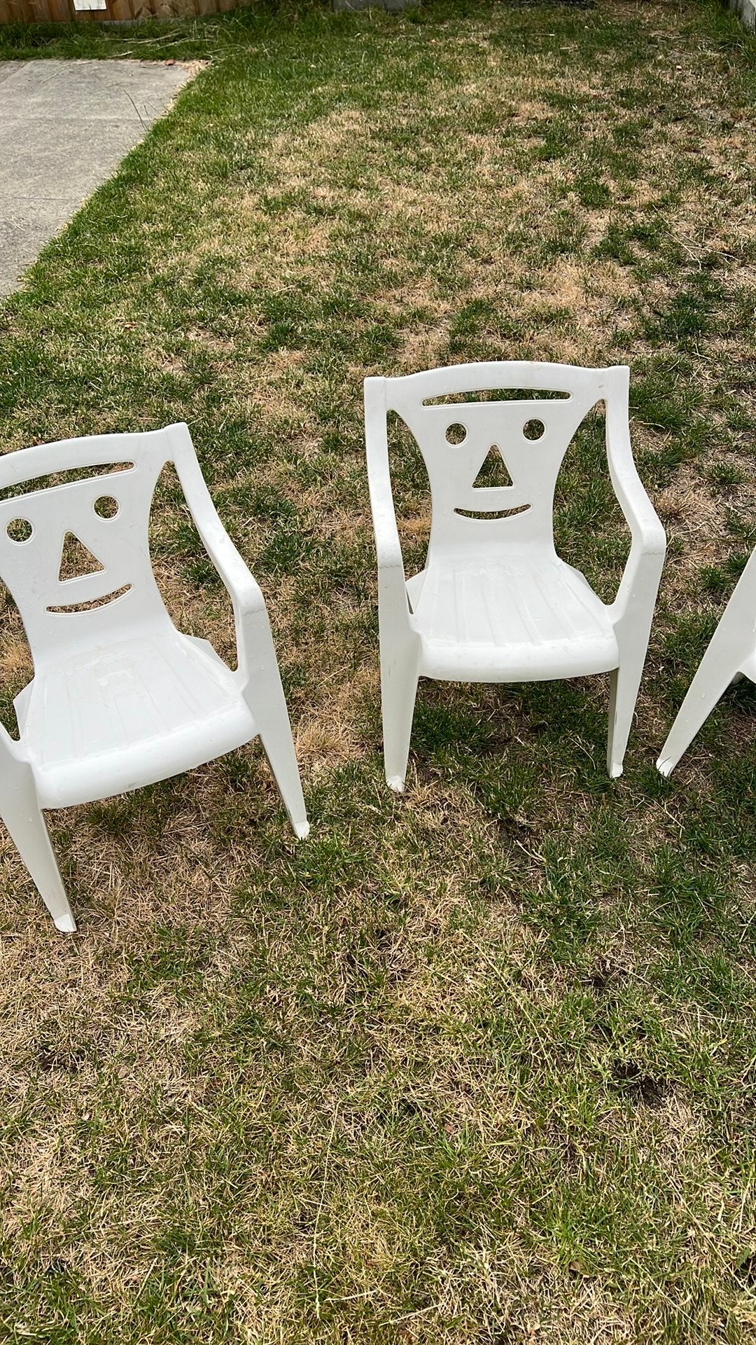 Stoeltjes voor kinderen 3 stuks, Ophalen of Verzenden, Gebruikt, Stoel(en)