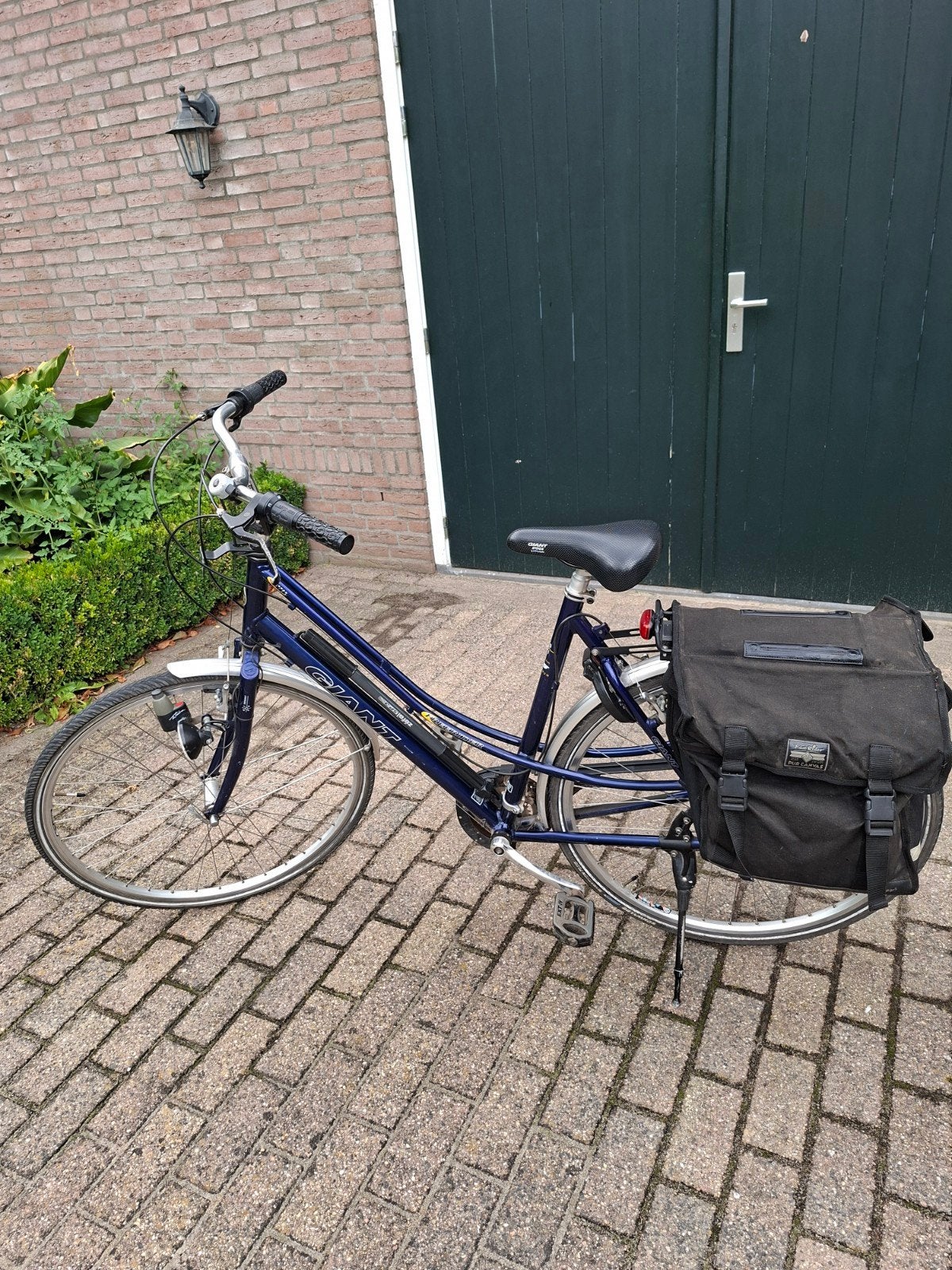 Giant Freerider damesfiets met 21 versnellingen, Ophalen, Gebruikt, Velgrem, Versnellingen