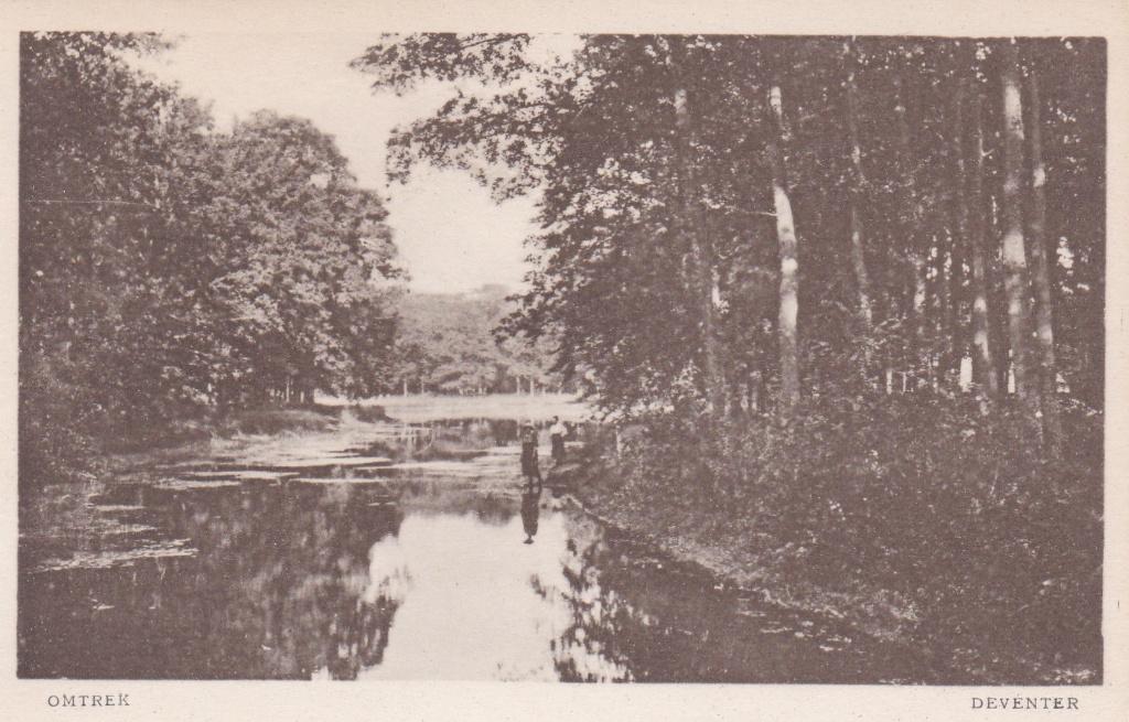 18343 Deventer Omtrek ongelopen Overijssel Twello Wilp, Verzamelen, Ansichtkaarten | Nederland, Verzenden, 1920 tot 1940, Ongelopen
