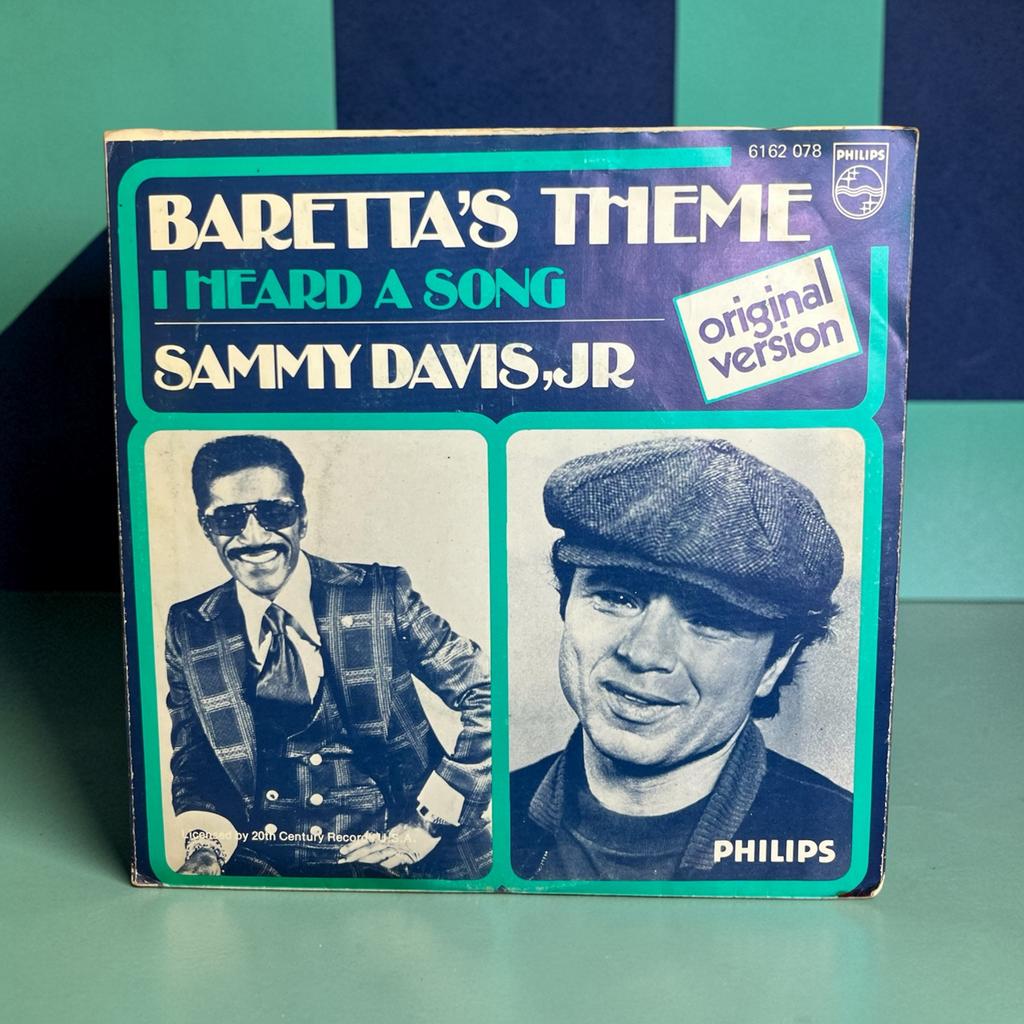 Sammy Davis Jr. - Baretta's Theme / I Heard A Song (Single), Ophalen of Verzenden, 1970 - 1979, Gebruikt, Single