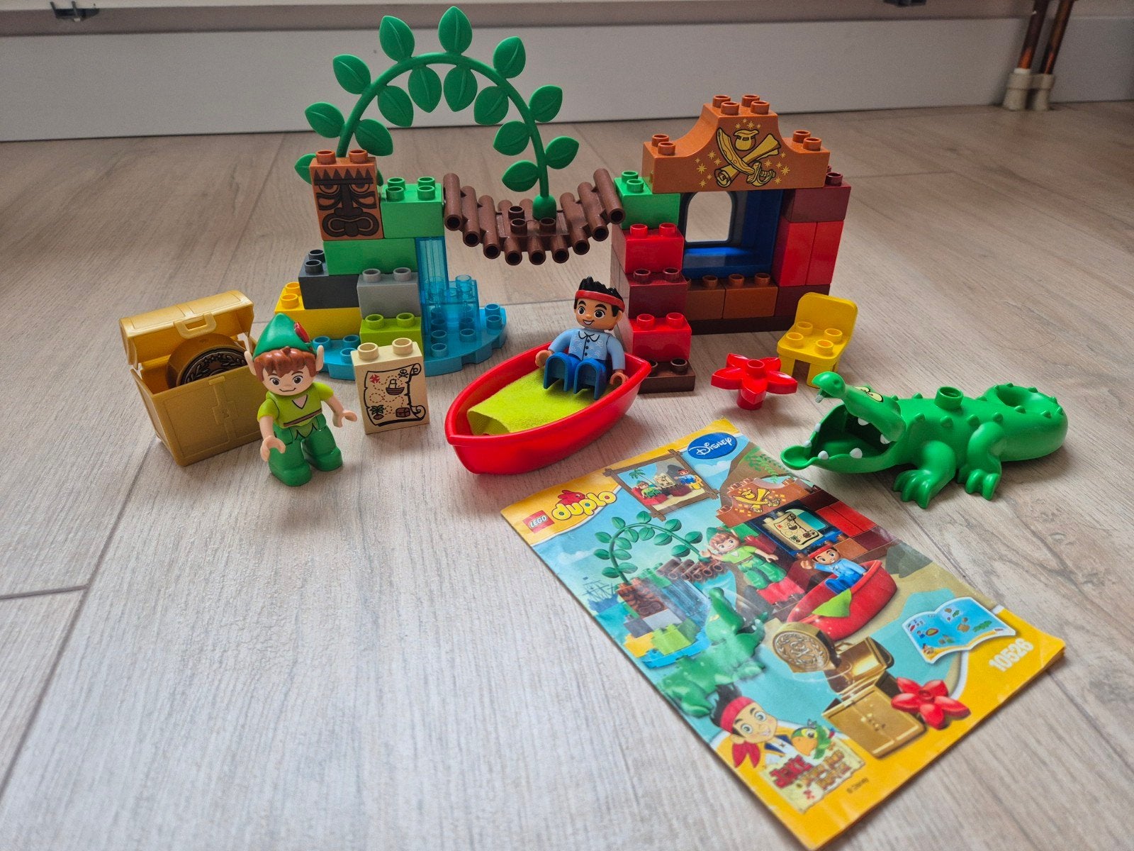 LEGO Duplo Jake piraten 10526, Ophalen, Zo goed als nieuw, Compleet, Complete set