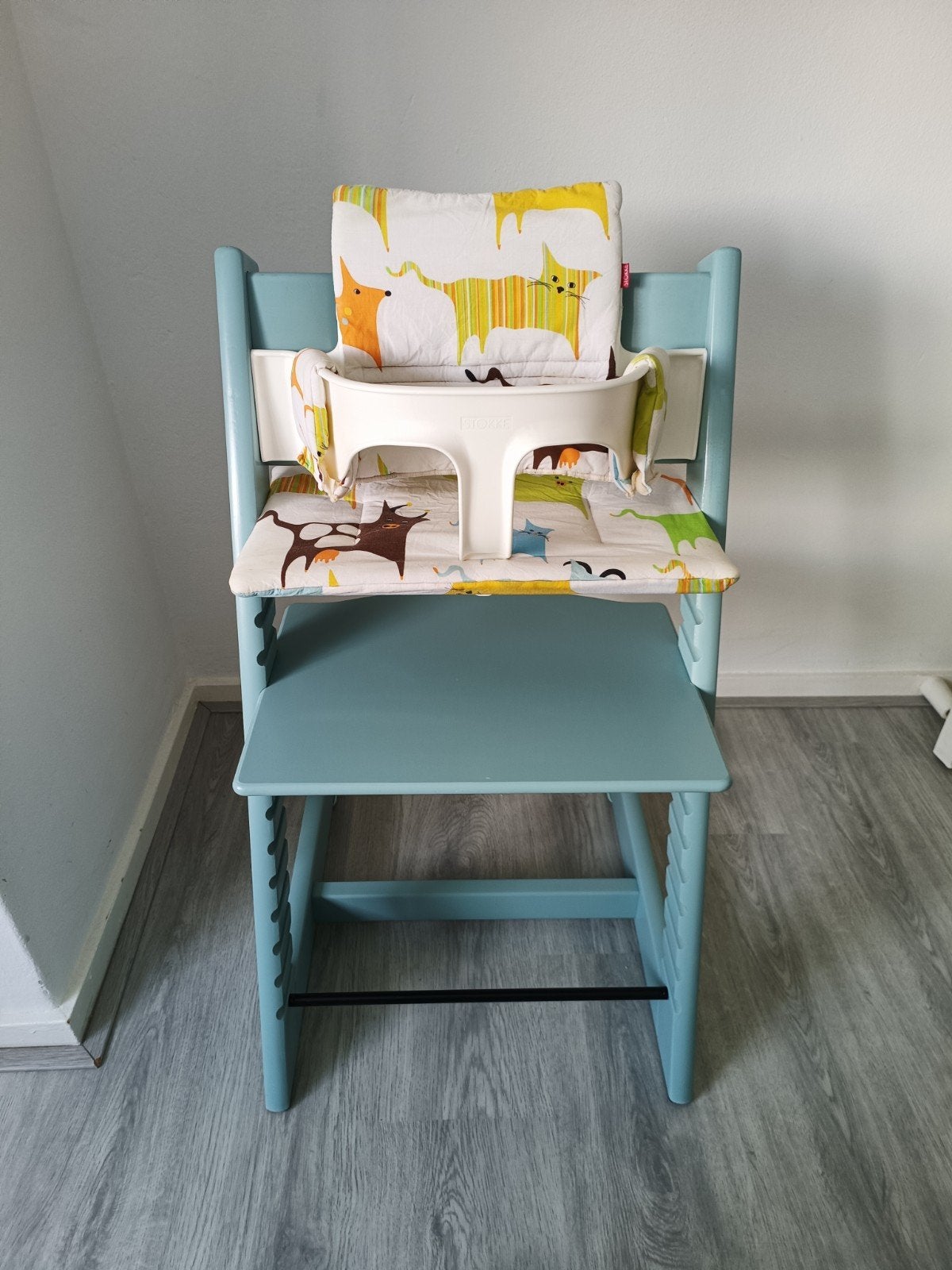 Foto 4 van Stokke Tripp Trapp aqua blue+babyset, 2 kussens, newbornset