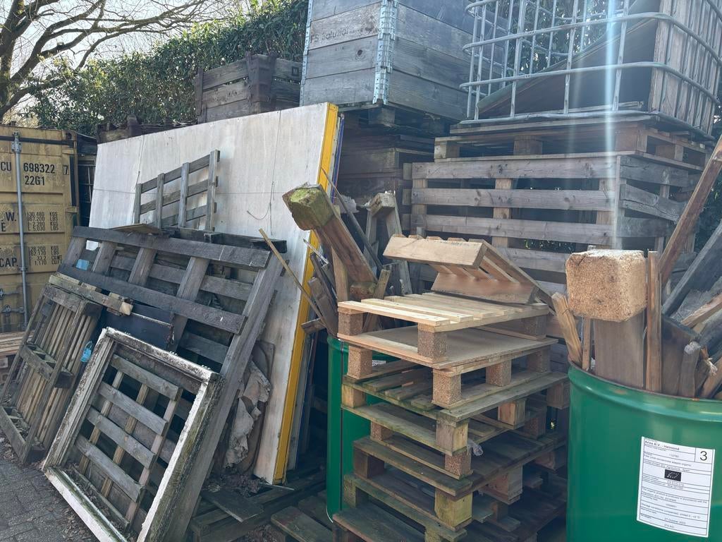 Afvalhout, Doe-het-zelf en Verbouw, Hout en Planken, Ophalen, Gebruikt, 25 tot 50 mm, Overige typen
