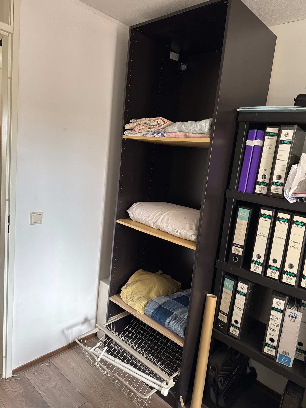 IKEA PAX Kledingkastombouw met schoenenlade en roede, Huis en Inrichting, Kasten | Kledingkasten, Ophalen, Overige materialen