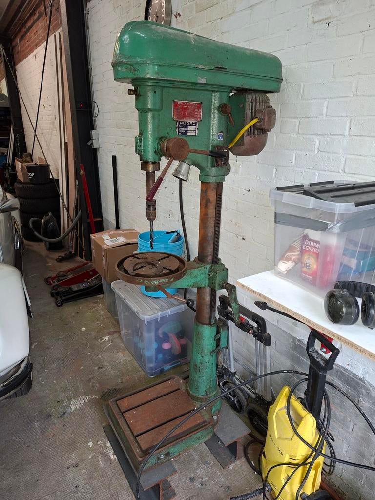 Kolomboormachine, Ophalen, Gebruikt, Kolomboormachine