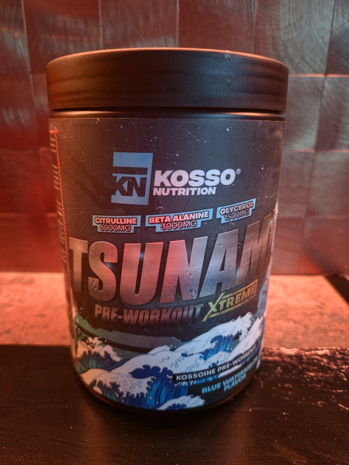 KN Kosso Nutrition Tsunami Pre-Workout Xtreme, Ophalen of Verzenden, Nieuw, Poeder of Drank
