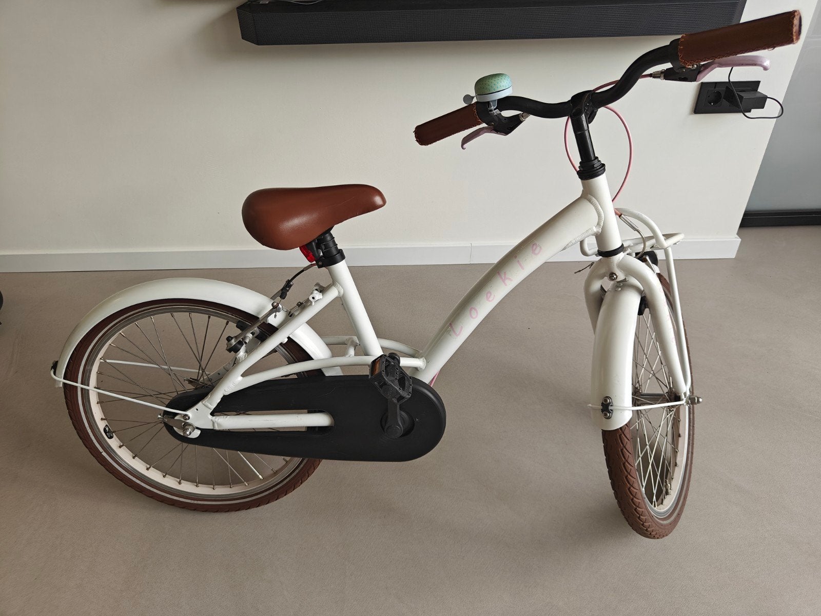 Loekie kinderfiets 20 inch, Ophalen, Gebruikt, 20 inch of meer