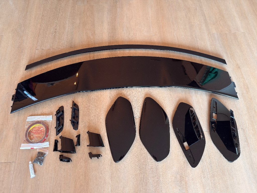 Glans Zwarte Dakspoiler voor A-Klasse W177 (A45 AMG Look), Ophalen of Verzenden