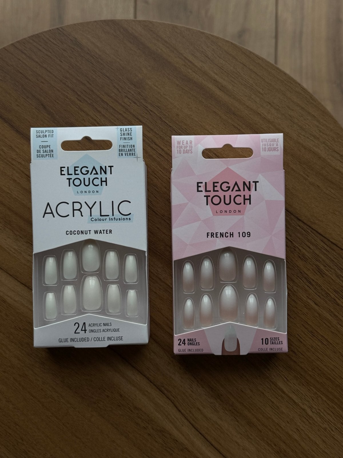 Elegant Touch Acrylic Press On Nagels - Nieuw, Ophalen of Verzenden, Nieuw, Overige typen