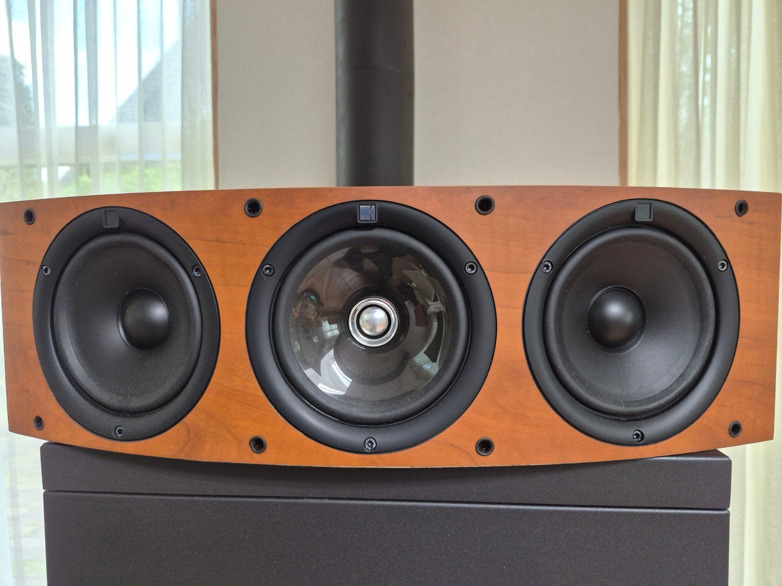 KEF Q10c Center Speaker - Zo goed als nieuw, Ophalen, Zo goed als nieuw, 60 tot 120 watt, Center speaker