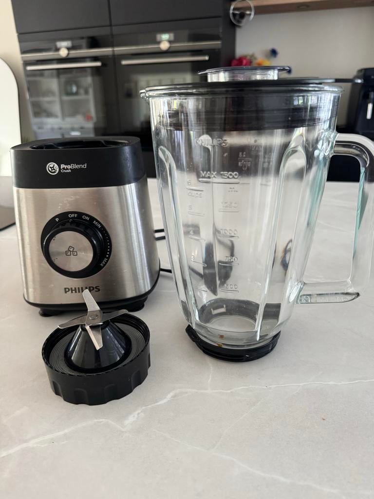 Philips ProBlend Crush Blender, Witgoed en Apparatuur, Blenders, Ophalen, Zo goed als nieuw, Blender