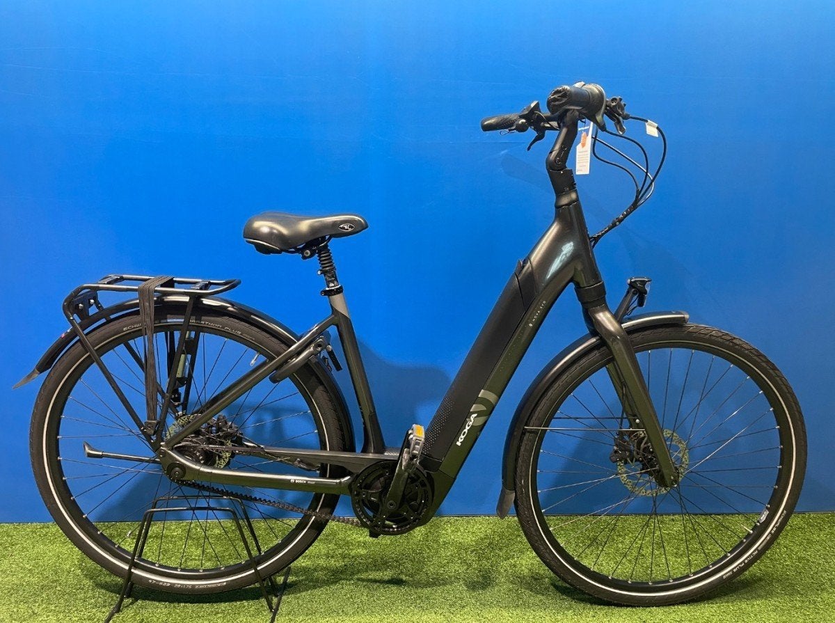 Koga E-Nova Evo-PT Lady Lage instap Onix High Gloss 50cm S, Fietsen en Brommers, Elektrische fietsen, Gebruikt, -, -, 47 tot 51 cm