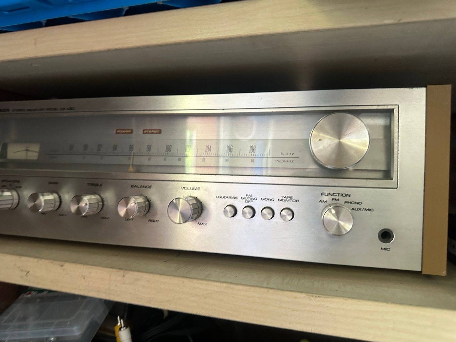 Pioneer SX-450 Stereo Receiver - Vintage Audio, Ophalen, Gebruikt, Pioneer, Minder dan 60 watt