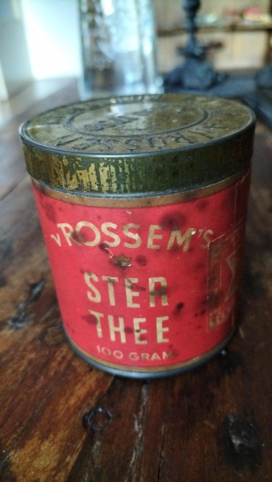 J&Ac.van Rossem thee verzameling, zelden, Ophalen of Verzenden, Gebruikt