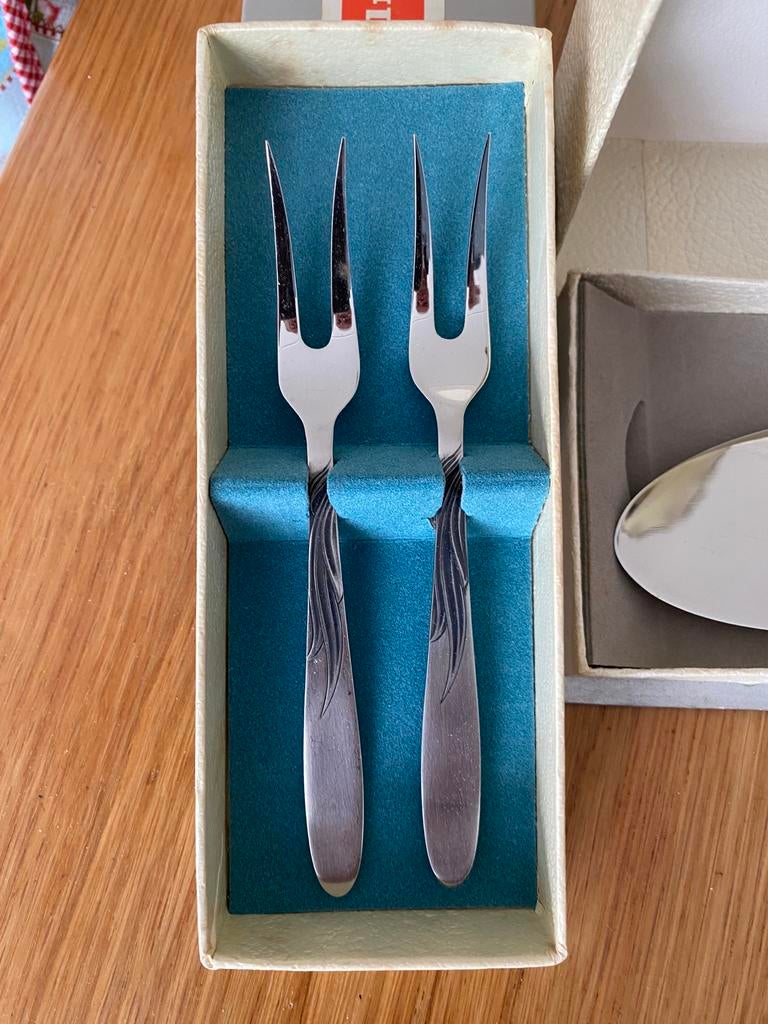 Zilmeta Gero Bestekset - Vorken en Lepels, Antiek en Kunst, Antiek | Bestek, Ophalen of Verzenden
