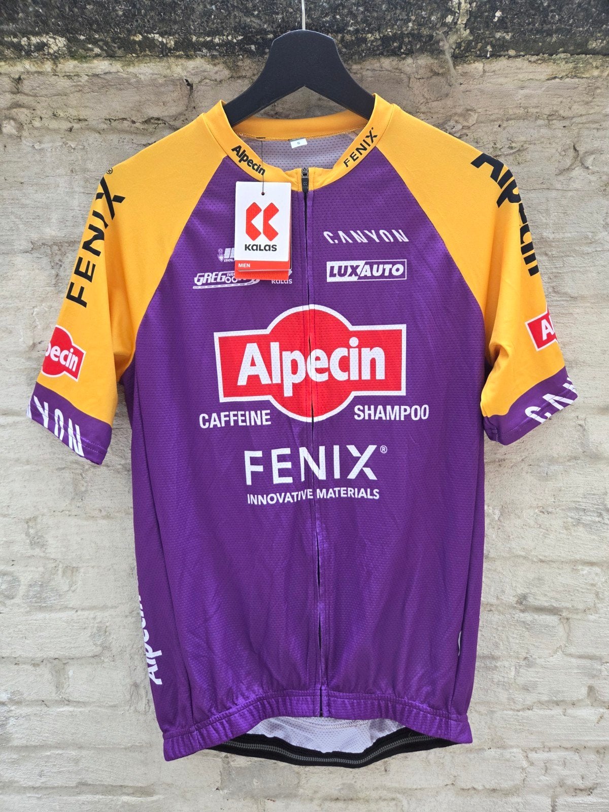 Kalas Alpecin-Fenix wielershirt - Nieuw met labels, Fietsen en Brommers, Fietsaccessoires | Fietskleding, Heren, Kalas, Nieuw