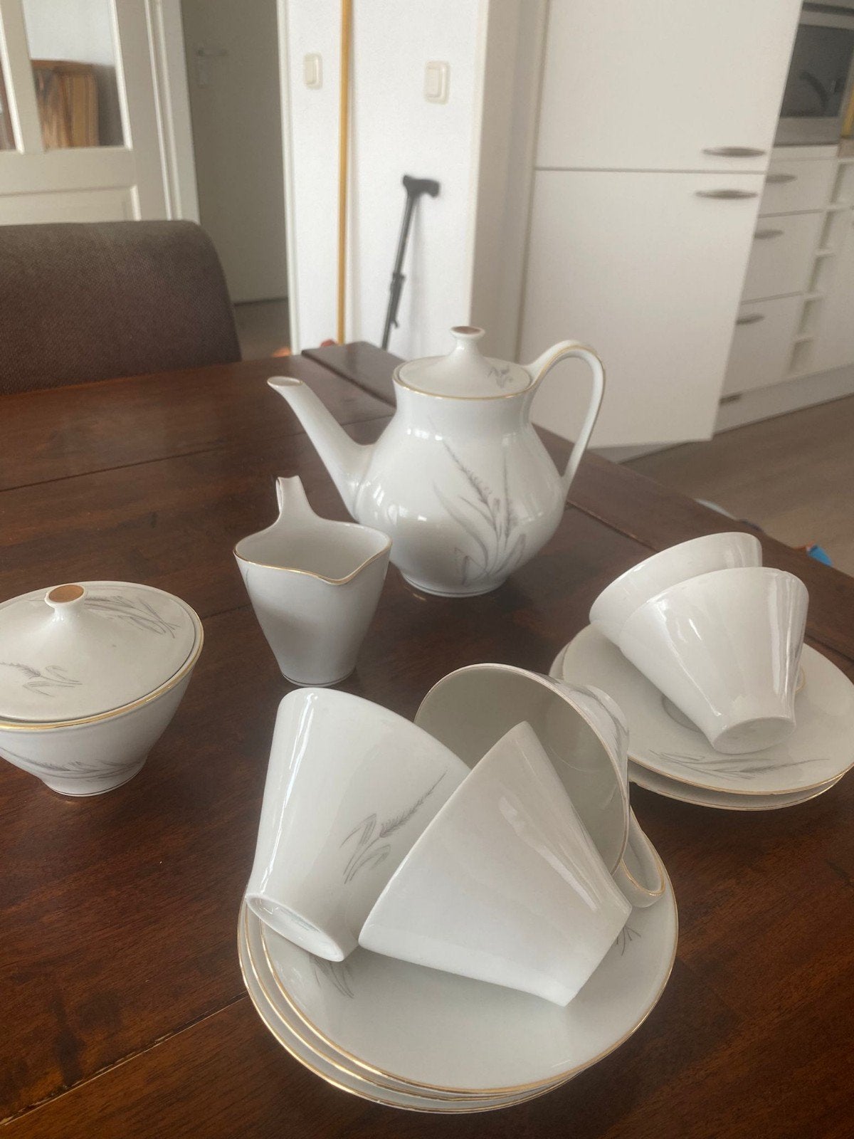 Bavaria Porselein Koffieservies - Vera, Antiek en Kunst, Antiek | Porselein, Ophalen