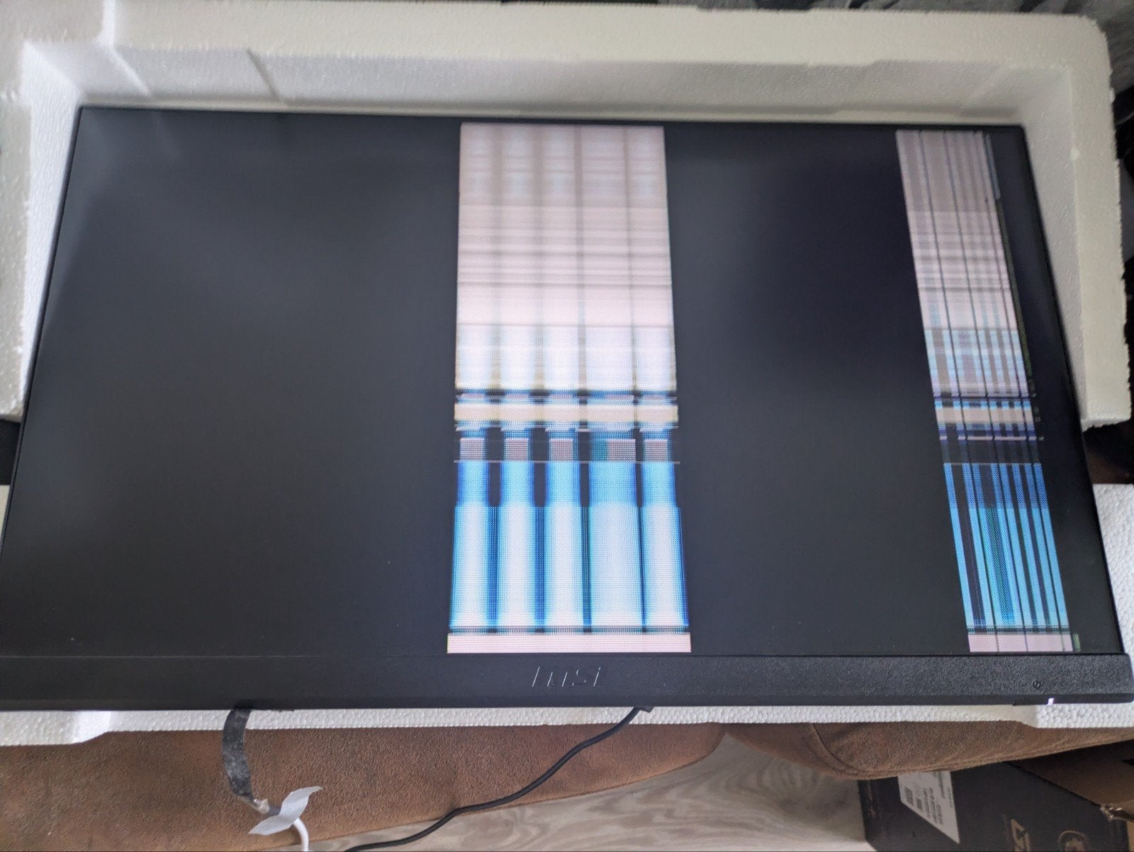 MSI G2412 Monitor - Defect - volledig compleet, Computers en Software, Gaming, MSI, IPS, Full HD