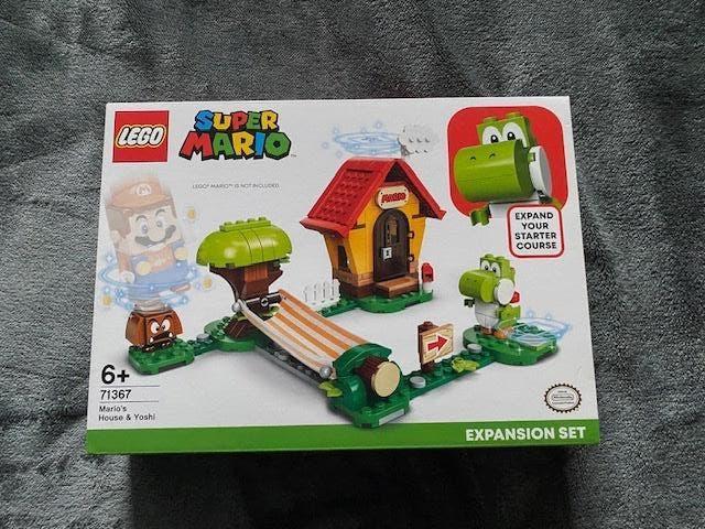 Lego Super Mario 71367 Mario’s huis en Yoshi, nieuw!!!, Overige thema's, Lego, Nieuw, Ophalen of Verzenden