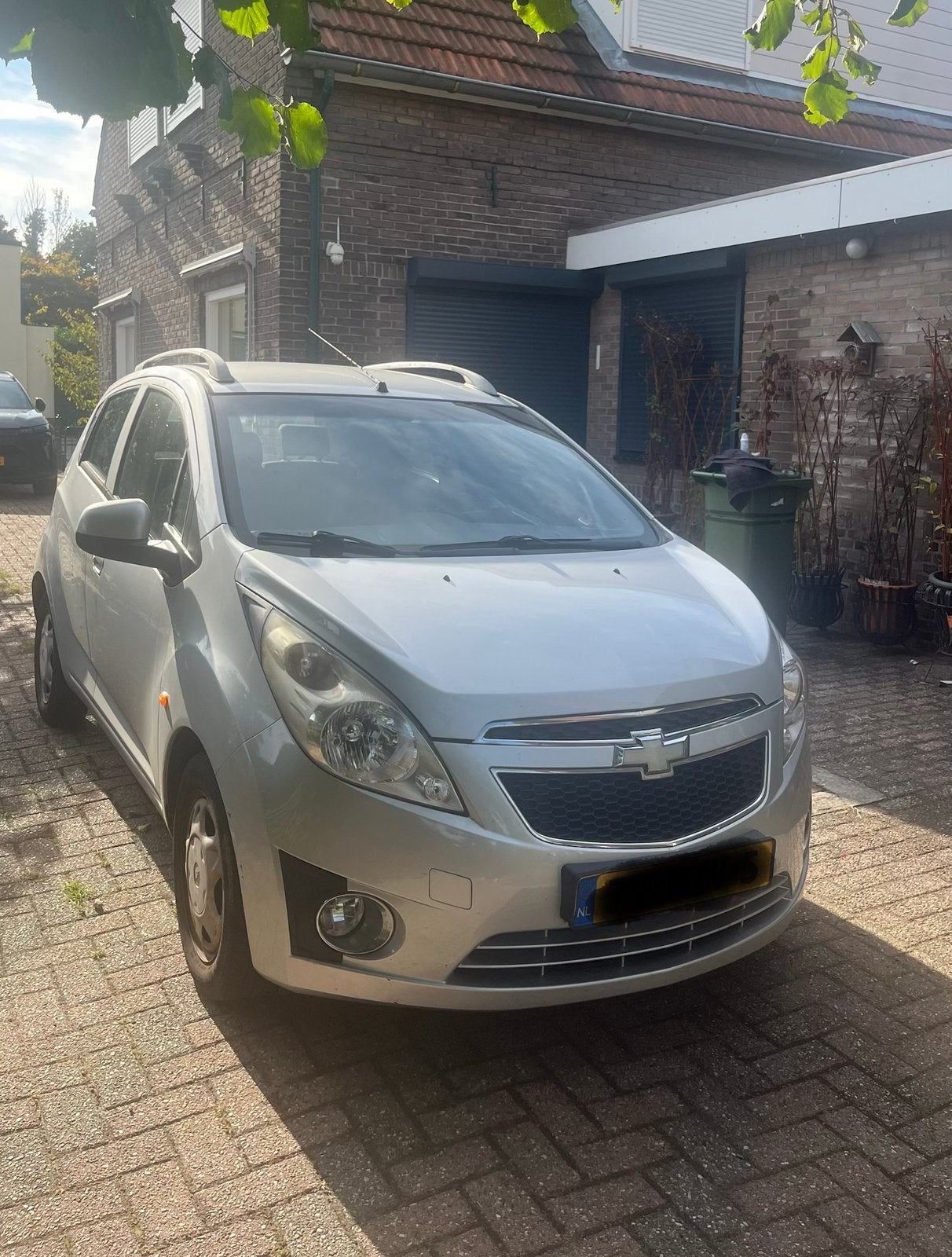Chevrolet Spark 2010 Grijs, Auto's, Voorwielaandrijving, 839 kg, 4 cilinders, 68 pk