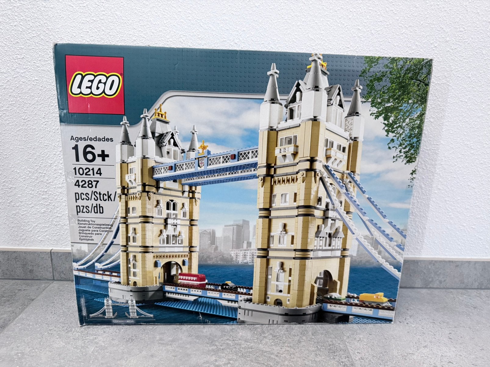 Te koop lego Tower Bridge, Ophalen, Zo goed als nieuw