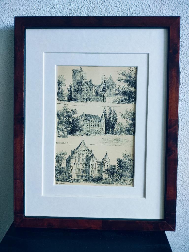 Craandijk Litho Utrecht Sterkenburg Hardenbroek 1880 (62), Ophalen of Verzenden