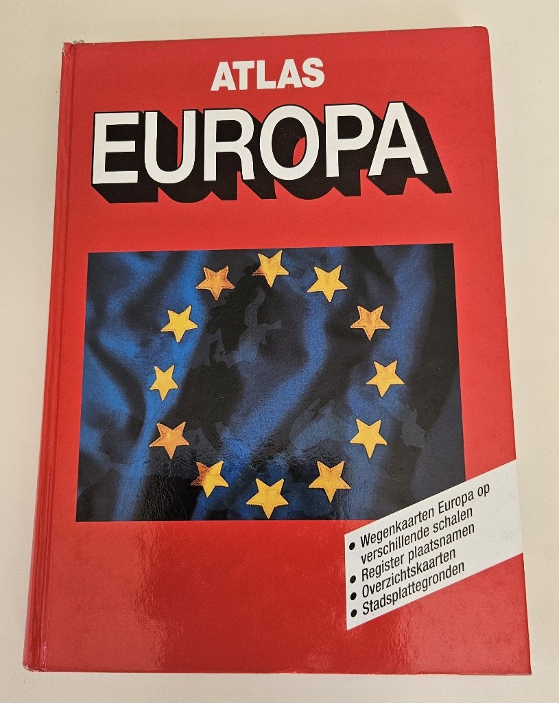 Atlas Europa, Overige atlassen, Zo goed als nieuw, 1800 tot 2000, Europa Overig
