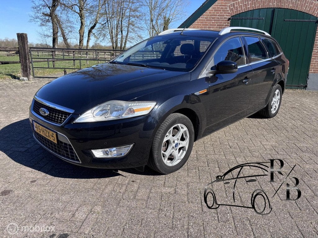 Ford Mondeo Wagon 2.0-16V Titanium FlexiFuel NAVI AC CRUISE, Auto's, Ford, Bedrijf, Te koop, Mondeo, ABS, Airbags, Airconditioning