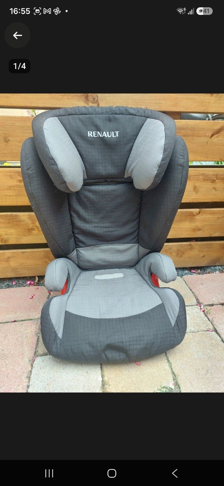 Renault Kinderzitje - Comfortabel en Veilig, 15 t/m 36 kg, Zijbescherming, Ophalen, Overige merken