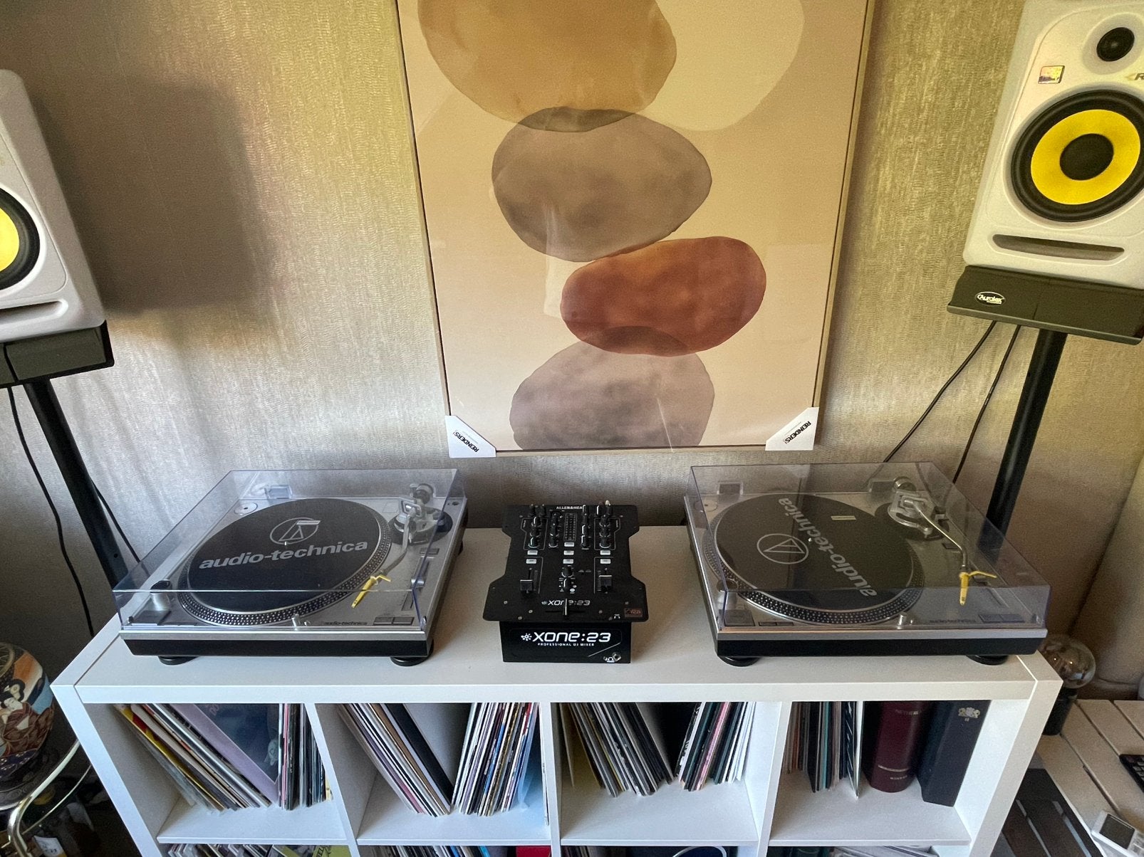 Complete vinyl DJ-set – Audio-Technica + Allen & Heath, Ophalen, Zo goed als nieuw, Overige merken