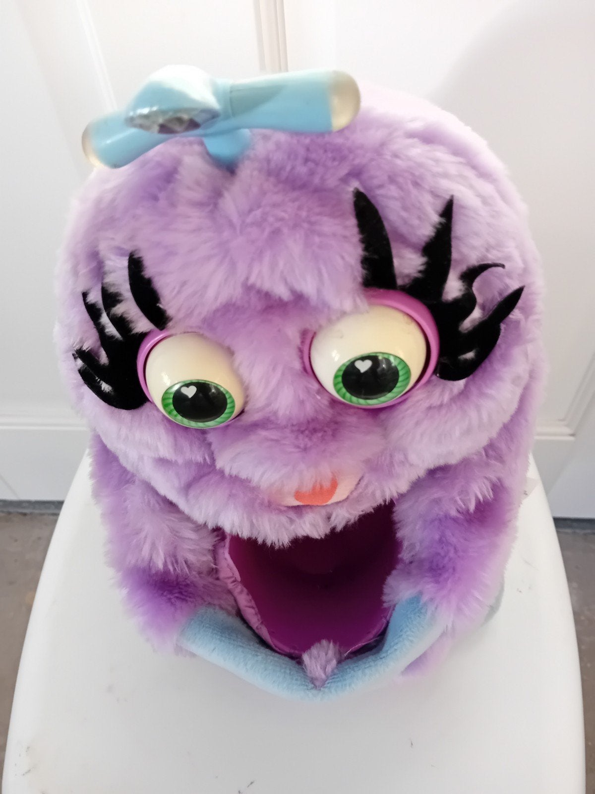 Wuv Luv blauw-paarse knuffel 1999, Ophalen, Overige typen