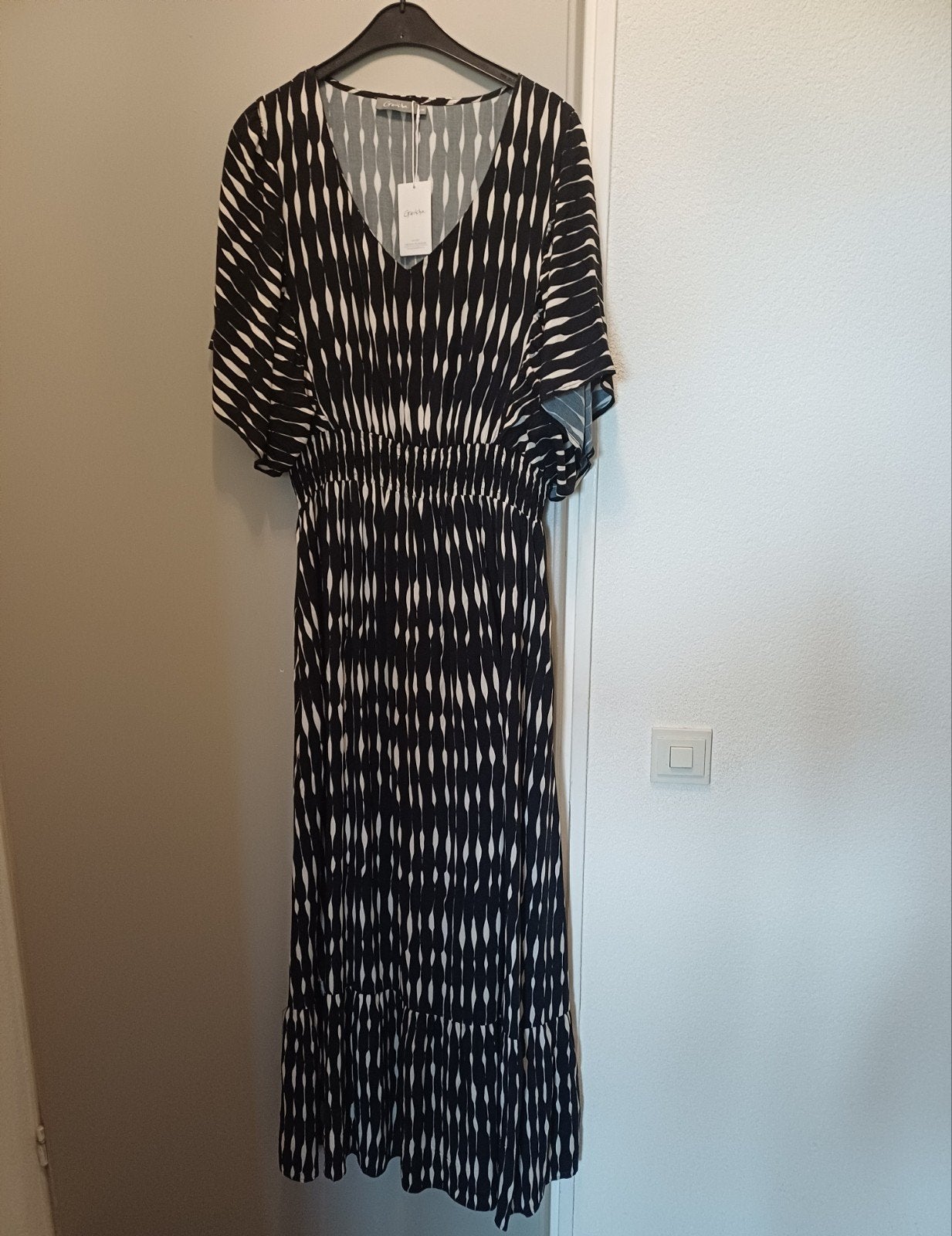 Geisha lange jurk mt L, Geisha, Ophalen of Verzenden, Nieuw, Zwart