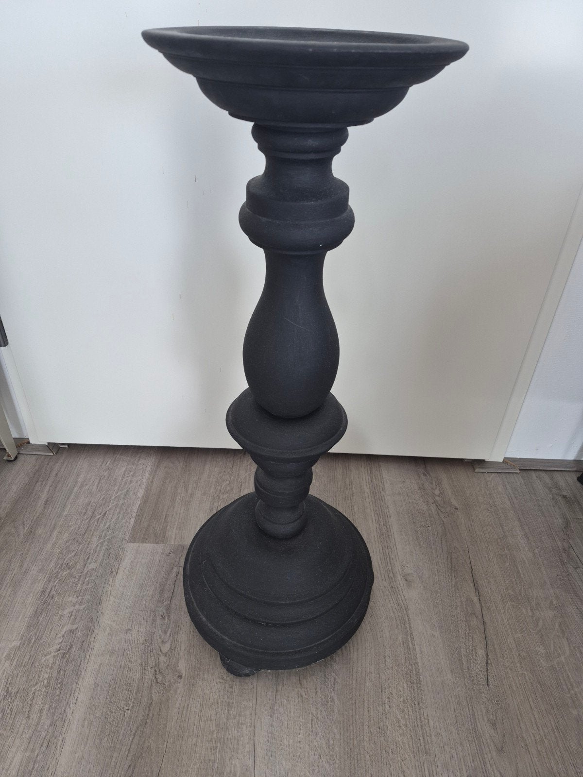 Zwarte pilaar / zuil - 75 cm hoog, Huis en Inrichting, Woonaccessoires | Zuilen en Pilaren, Ophalen, Gebruikt
