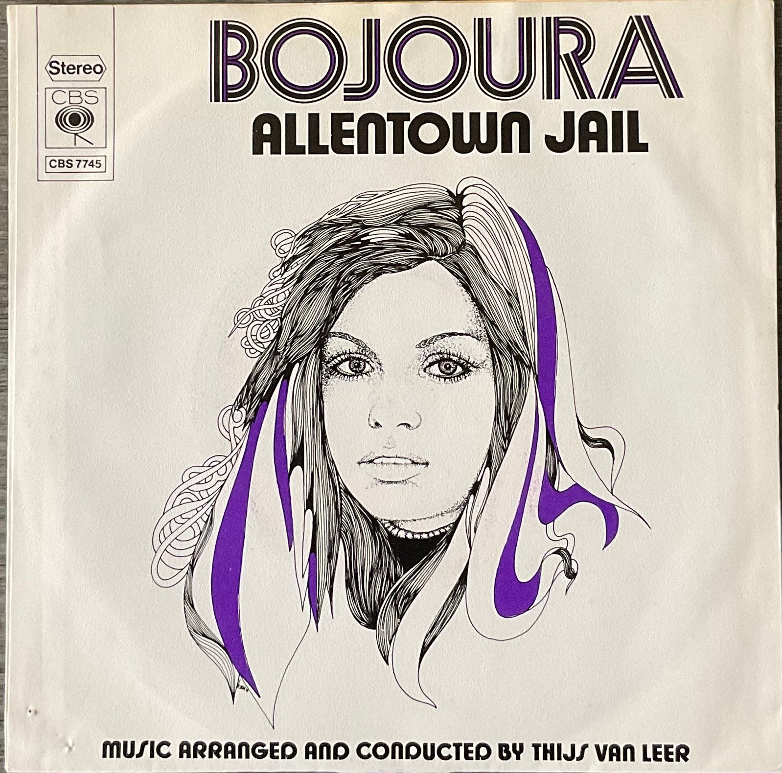 BOJOURA - Allentown jail (NL72) plaat HEEL MOOI/h.als nw(Tip, Cd's en Dvd's, Vinyl Singles, Verzenden, 7 inch