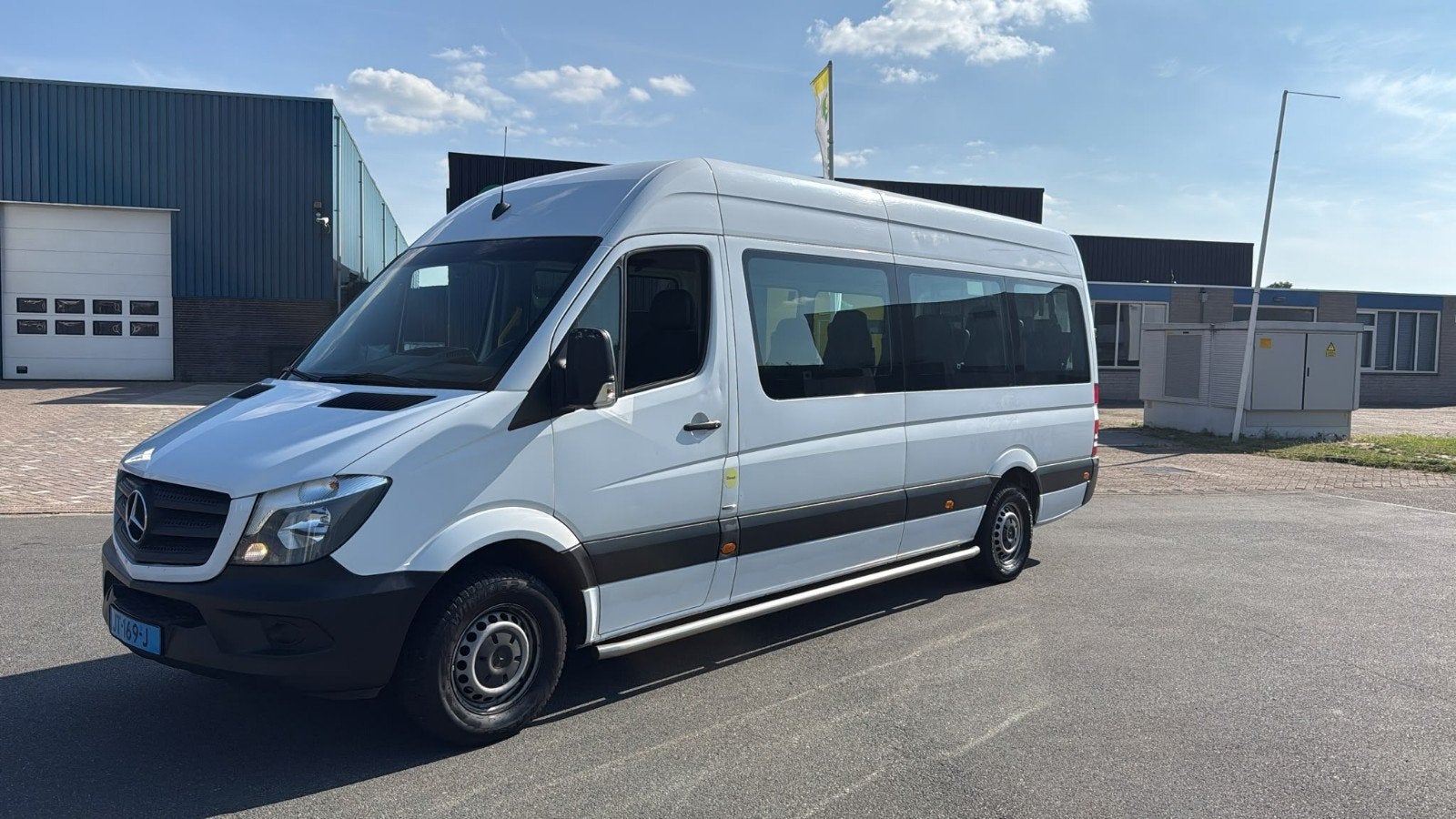 Mercedes-Benz Sprinter Combi 2.1 CDI 95KW AUT 2016 Wit, Auto's, Mercedes-Benz, Euro 5, Electronic Stability Program (ESP), Wit