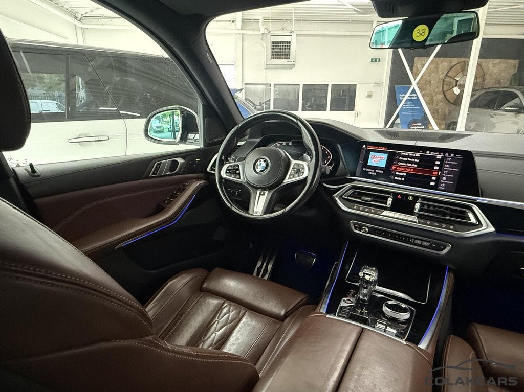 BMW X5 xDrive40i High|M-pakket|NAP|Pano|360|Trekh|Garantie!, Auto's, Automaat, Gebruikt, 7 stoelen, Bedrijf