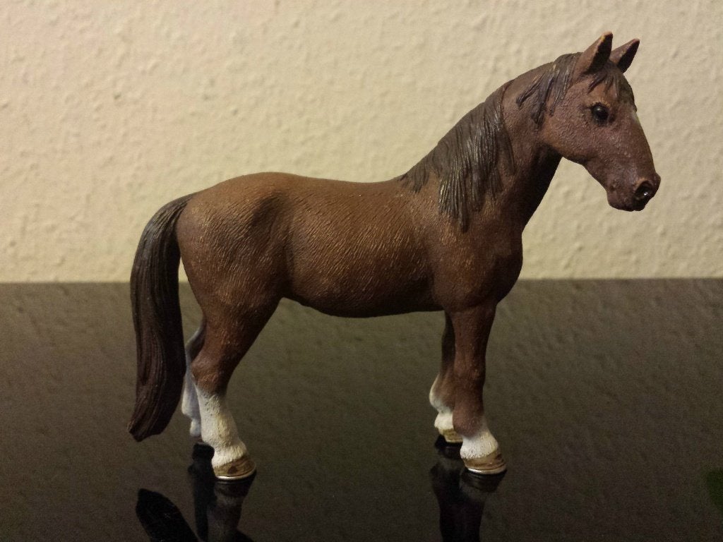 Schleich 13713 Tennessee walker, dierfiguur, Ophalen of Verzenden, Gebruikt, Paard, Beeldje of Figuurtje