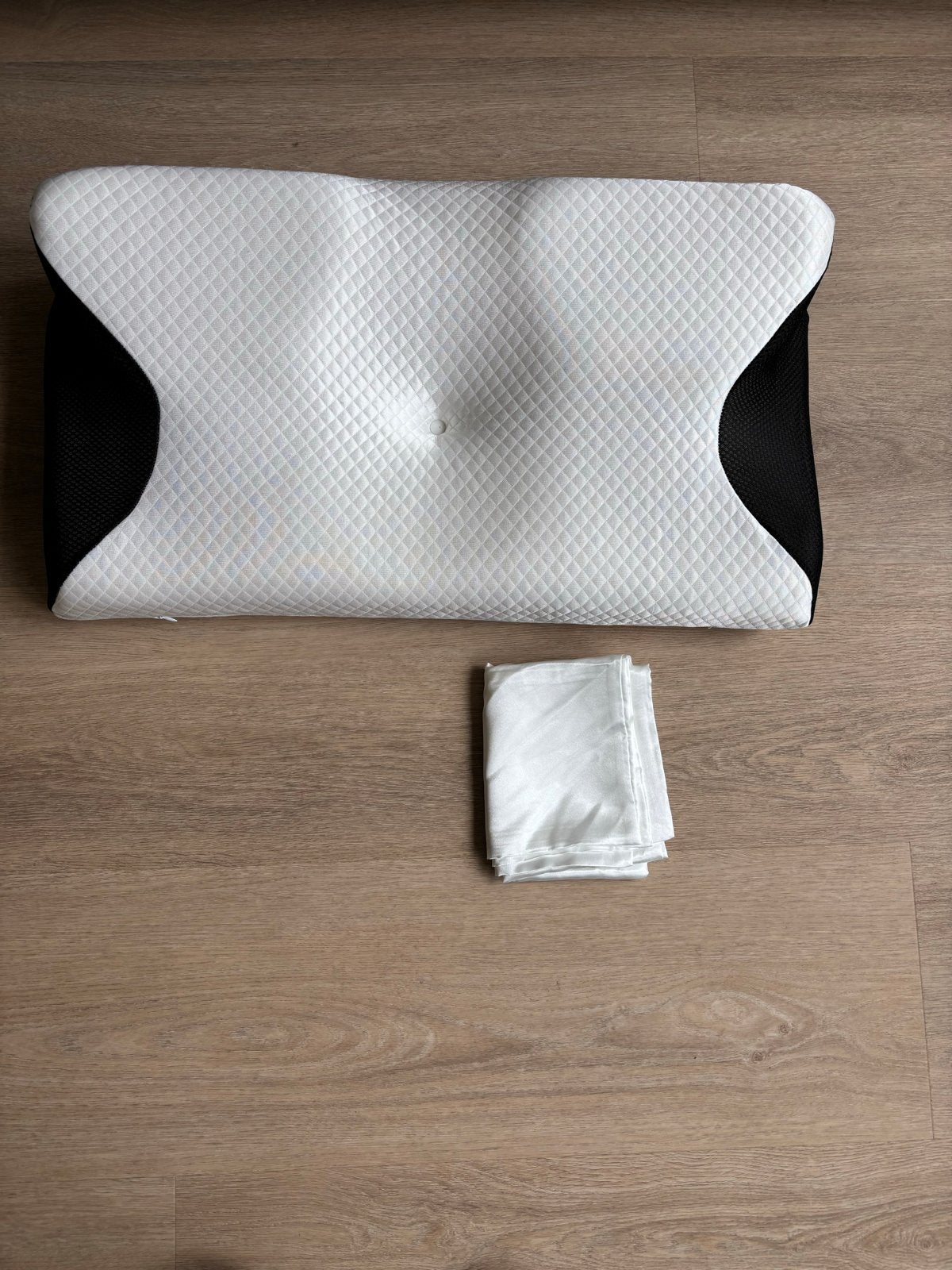 Orthopedisch hoofdkussen met traagschuim - Neksteun, Schuim, Eenpersoons, Wit, Ophalen of Verzenden