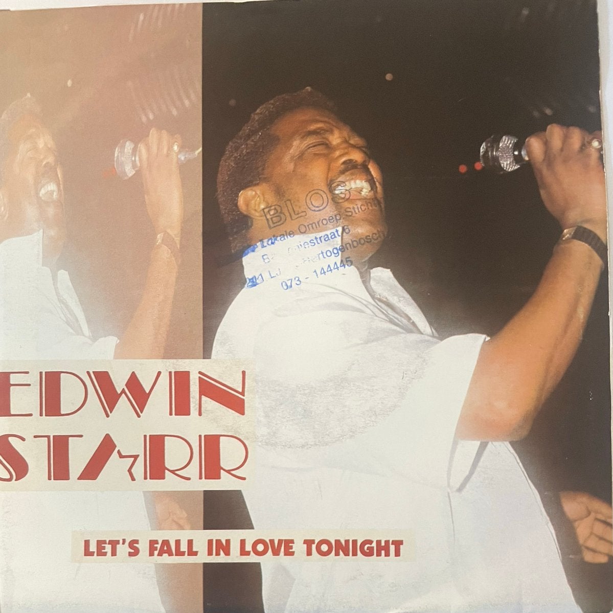 Edwin Starr - Let’s fall in love tonight, Ophalen of Verzenden, Zo goed als nieuw, Pop