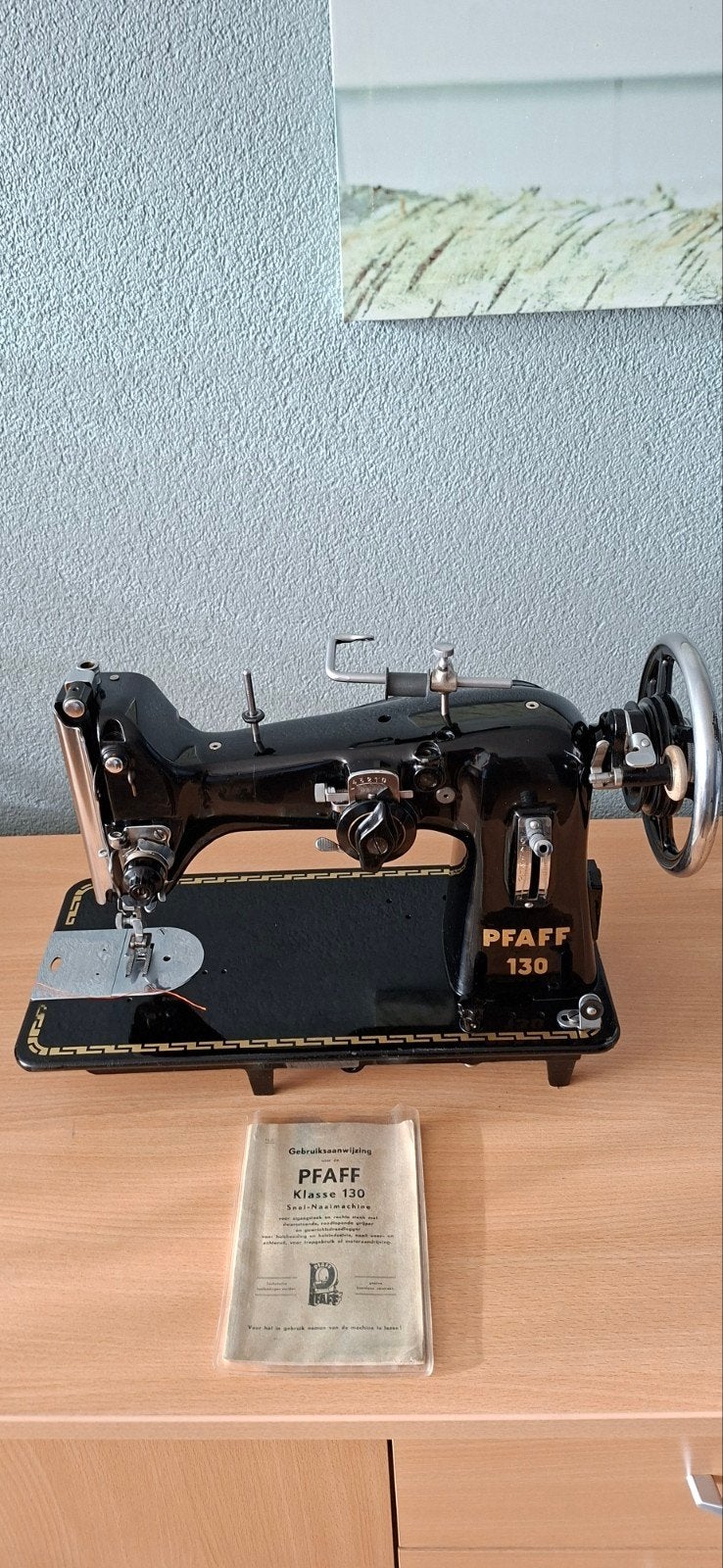 Pfaff 130 Naaimachine - Vintage, Ophalen of Verzenden, Gebruikt, Naaimachine, Pfaff
