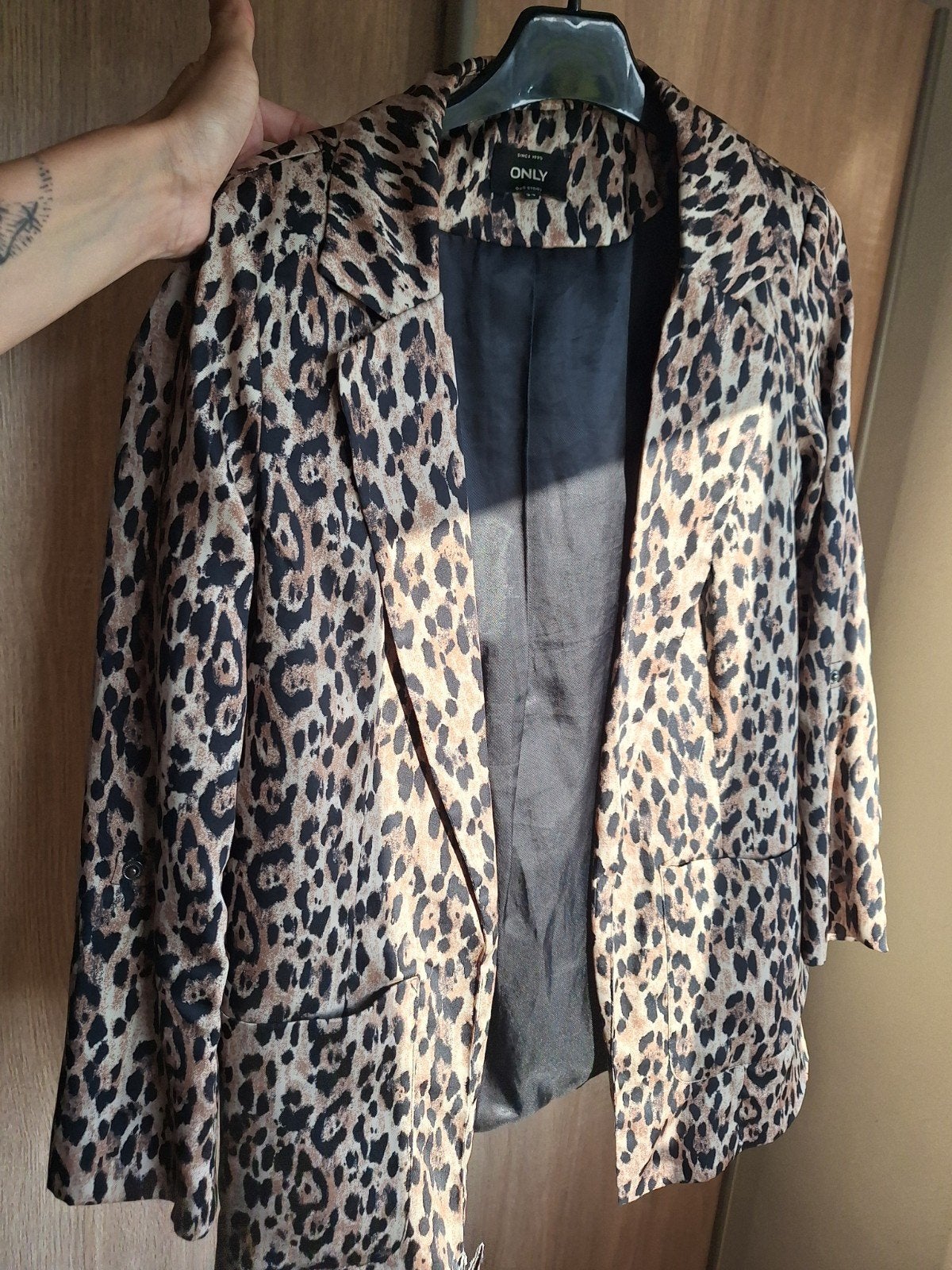 ONLY Luipaardprint Blazer - Maat 34 (XS), Bruin, Ophalen of Verzenden, Jasje, Maat 34 (XS) of kleiner